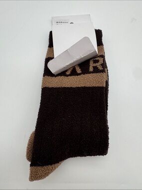 Varley Spencer socks brown new small medium